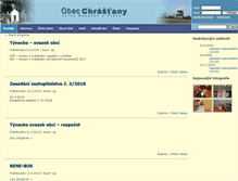 Tablet Screenshot of chrastany.cz